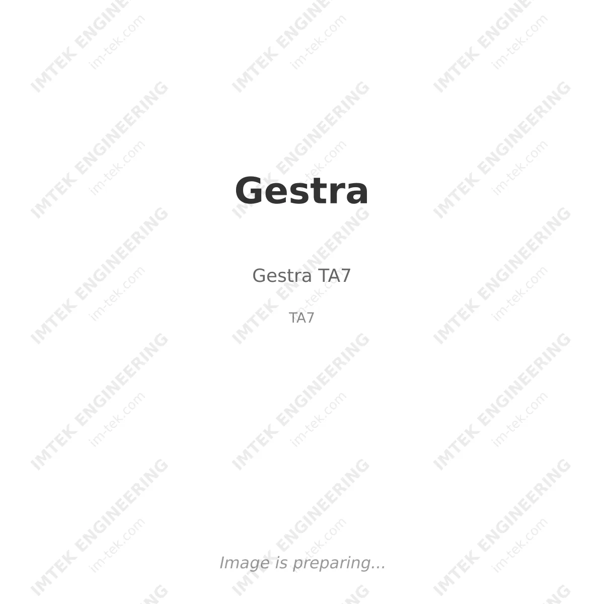 Gestra Gestra TA7 - TA7