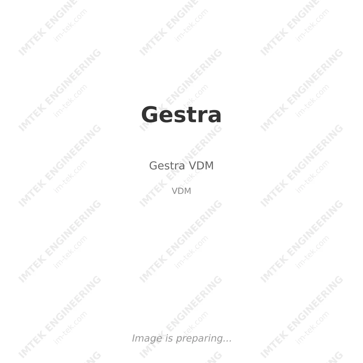 Gestra Gestra VDM - VDM