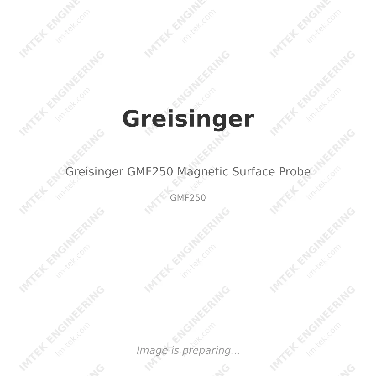 Greisinger Greisinger GMF250 Magnetic Surface Probe - GMF250