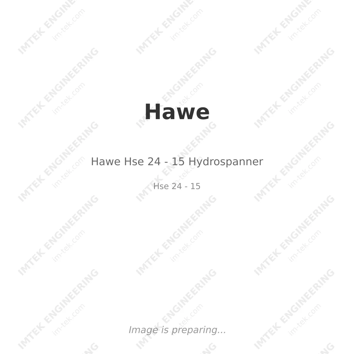 Hawe Hawe Hse 24 - 15 Hydrospanner - Hse 24 - 15