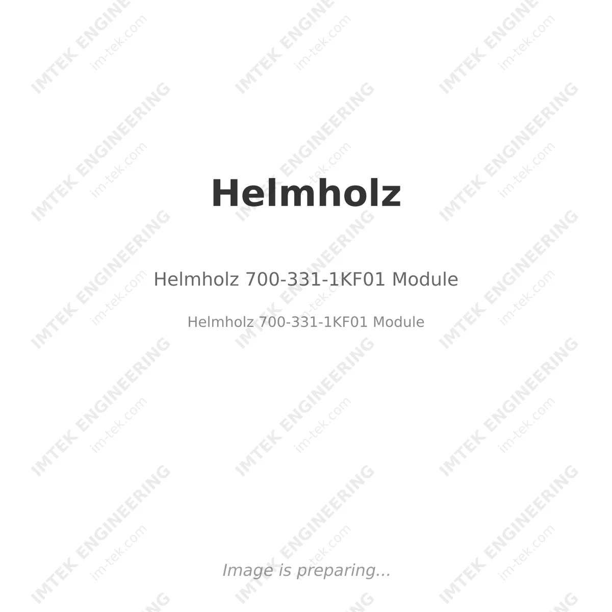 Helmholz Helmholz 700-331-1KF01 Module - Helmholz 700-331-1KF01 Module