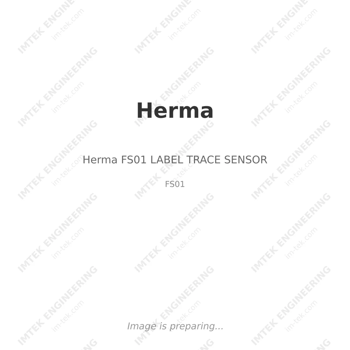 Herma Herma FS01 LABEL TRACE SENSOR - FS01