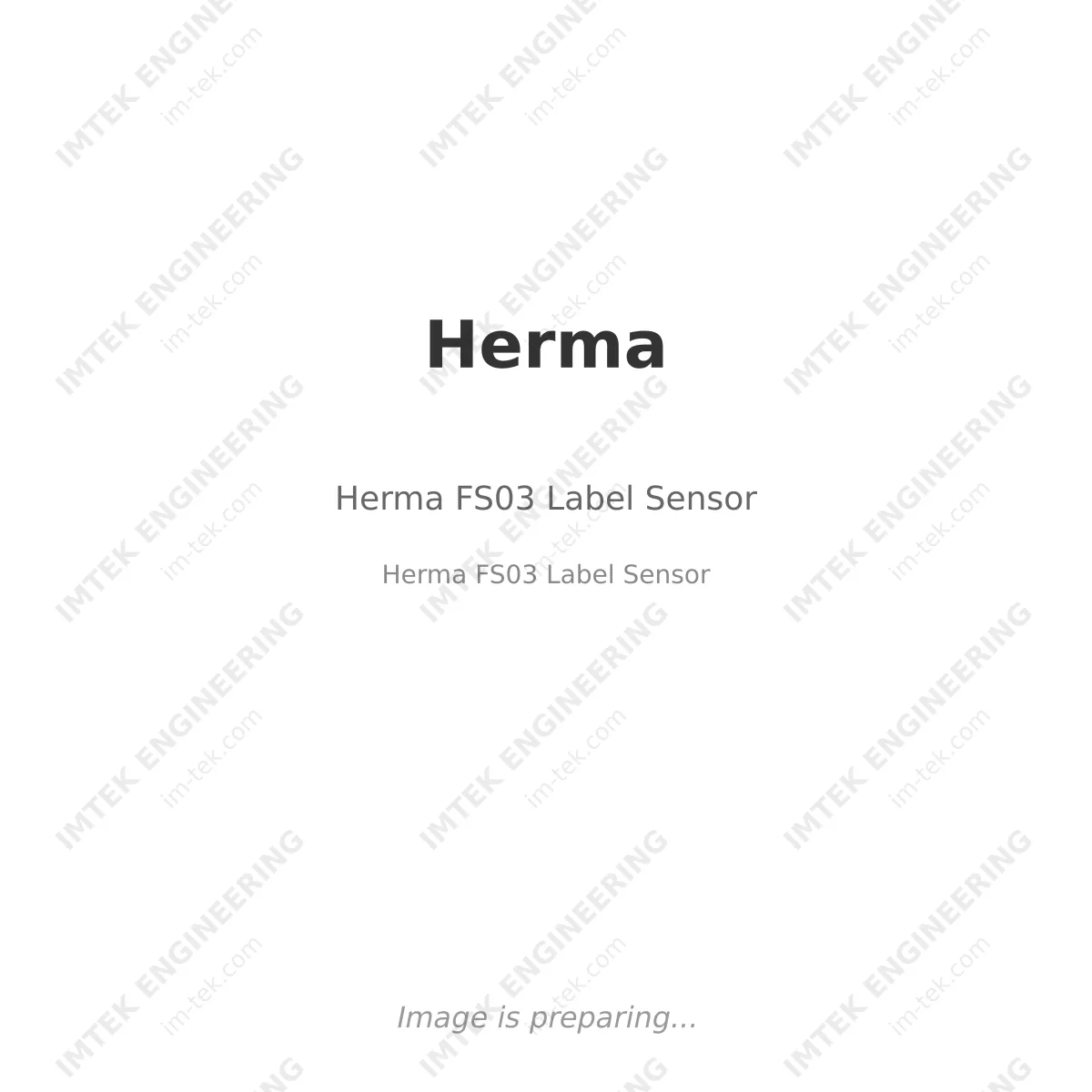 Herma Herma FS03 Label Sensor - Herma FS03  Label Sensor