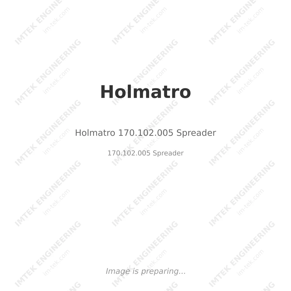 Holmatro Holmatro 170.102.005 Spreader - 170.102.005 Spreader