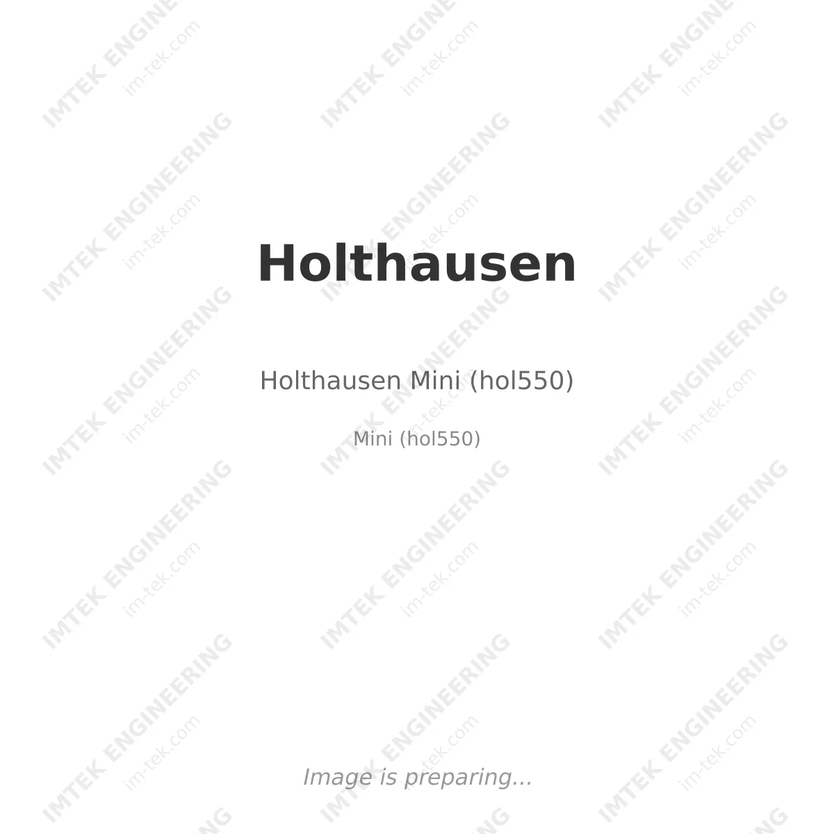 Holthausen Holthausen Mini (hol550) - Mini (hol550)
