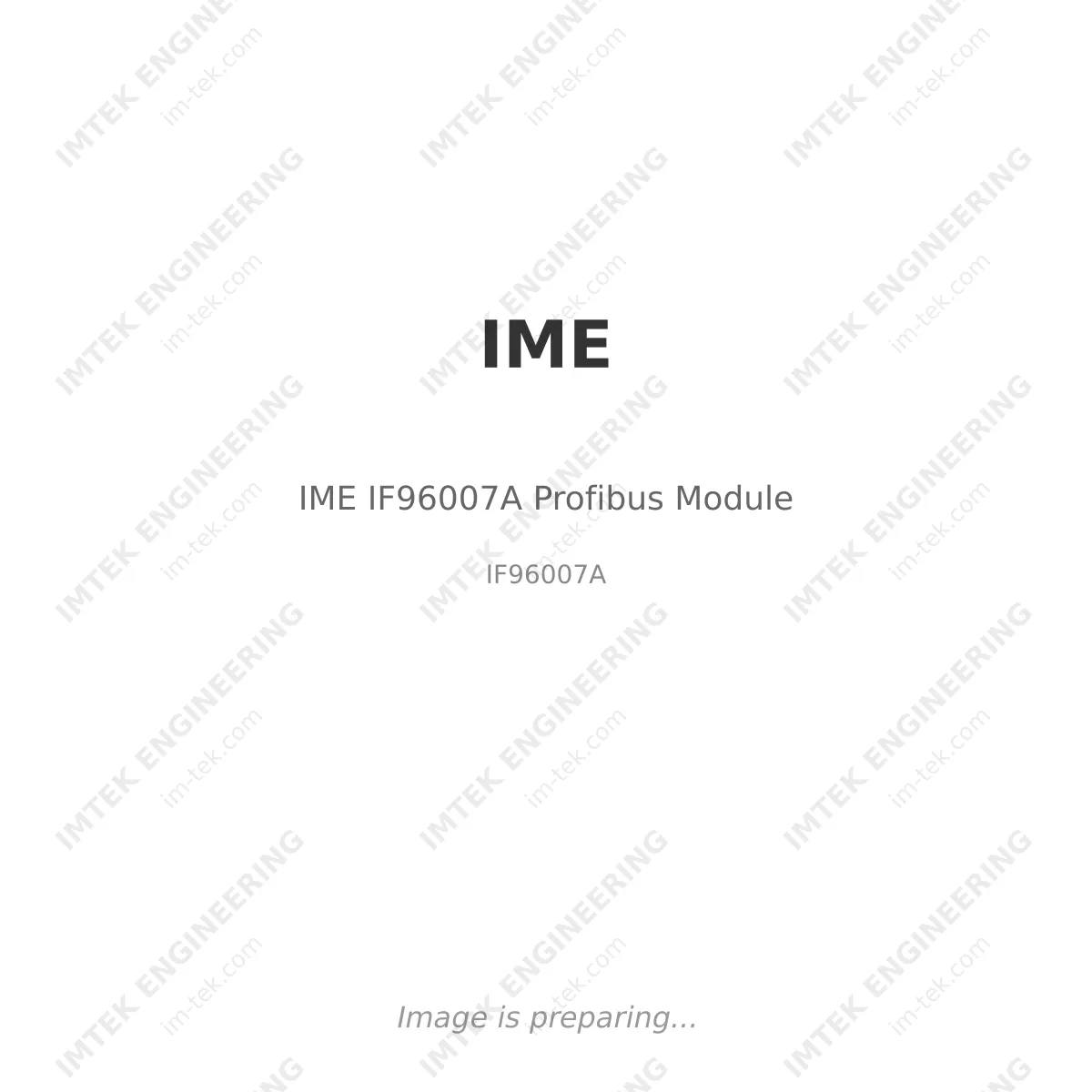 IME IME IF96007A Profibus Module - IF96007A