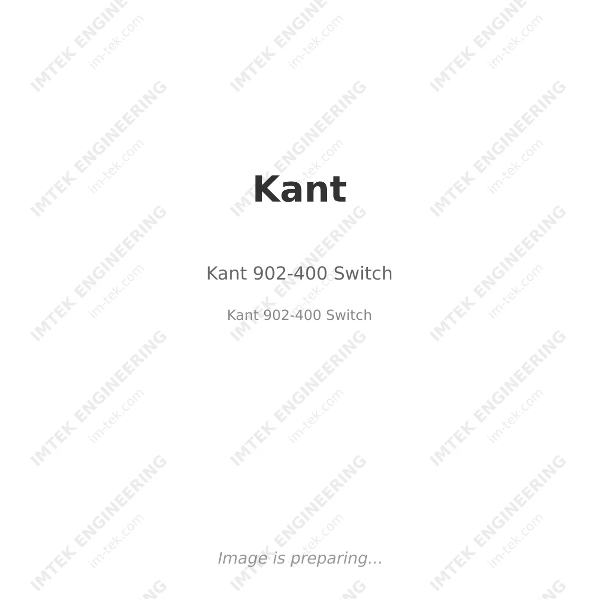 Kant Kant 902-400 Switch - Kant 902-400 Switch