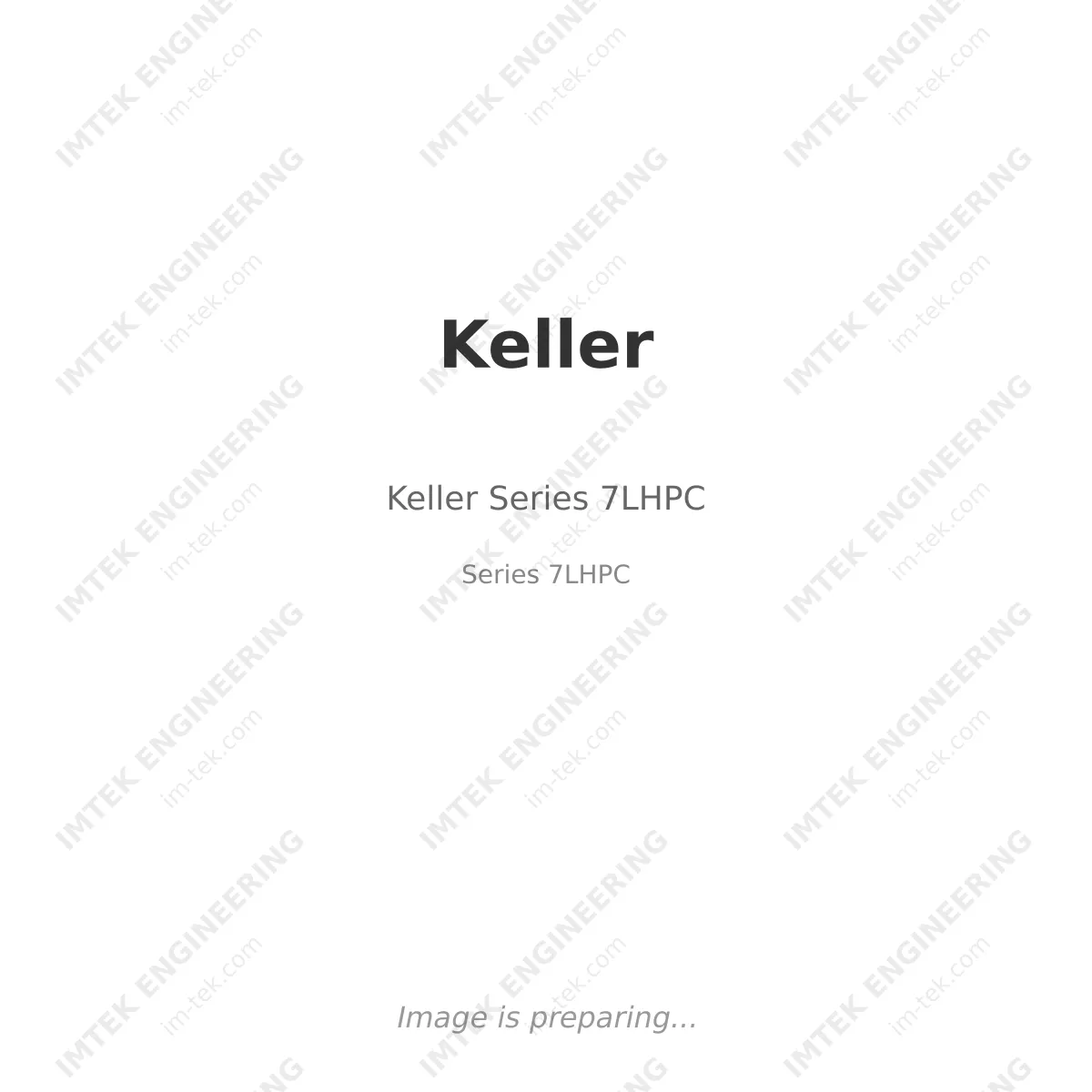Keller Keller Series 7LHPC - Series 7LHPC