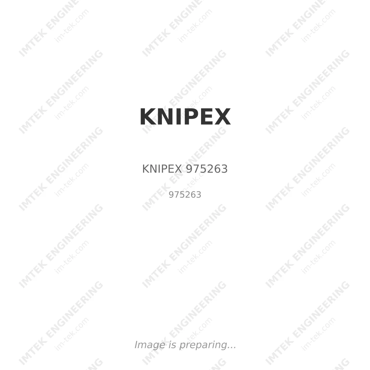 KNIPEX KNIPEX 975263 - 975263