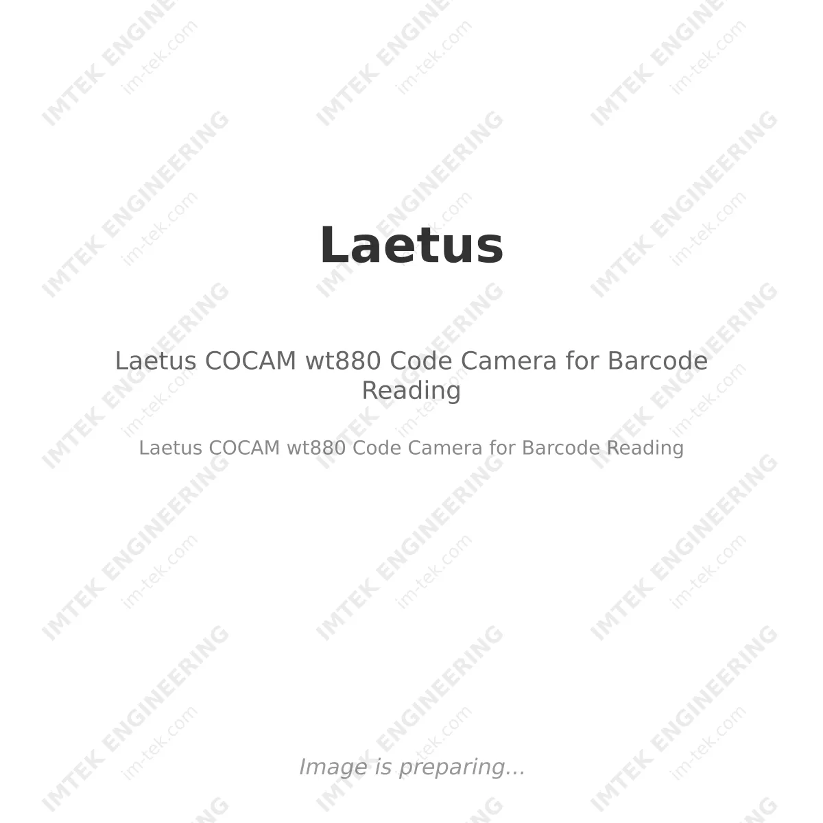 Laetus Laetus COCAM wt880 Code Camera for Barcode Reading - Laetus   COCAM wt880 Code Camera for Barcode Reading