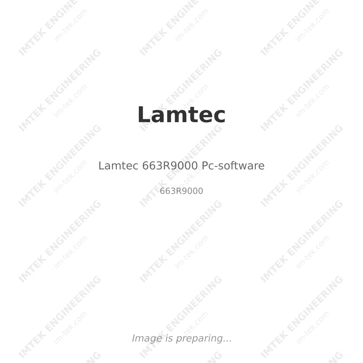 Lamtec Lamtec 663R9000 Pc-software - 663R9000