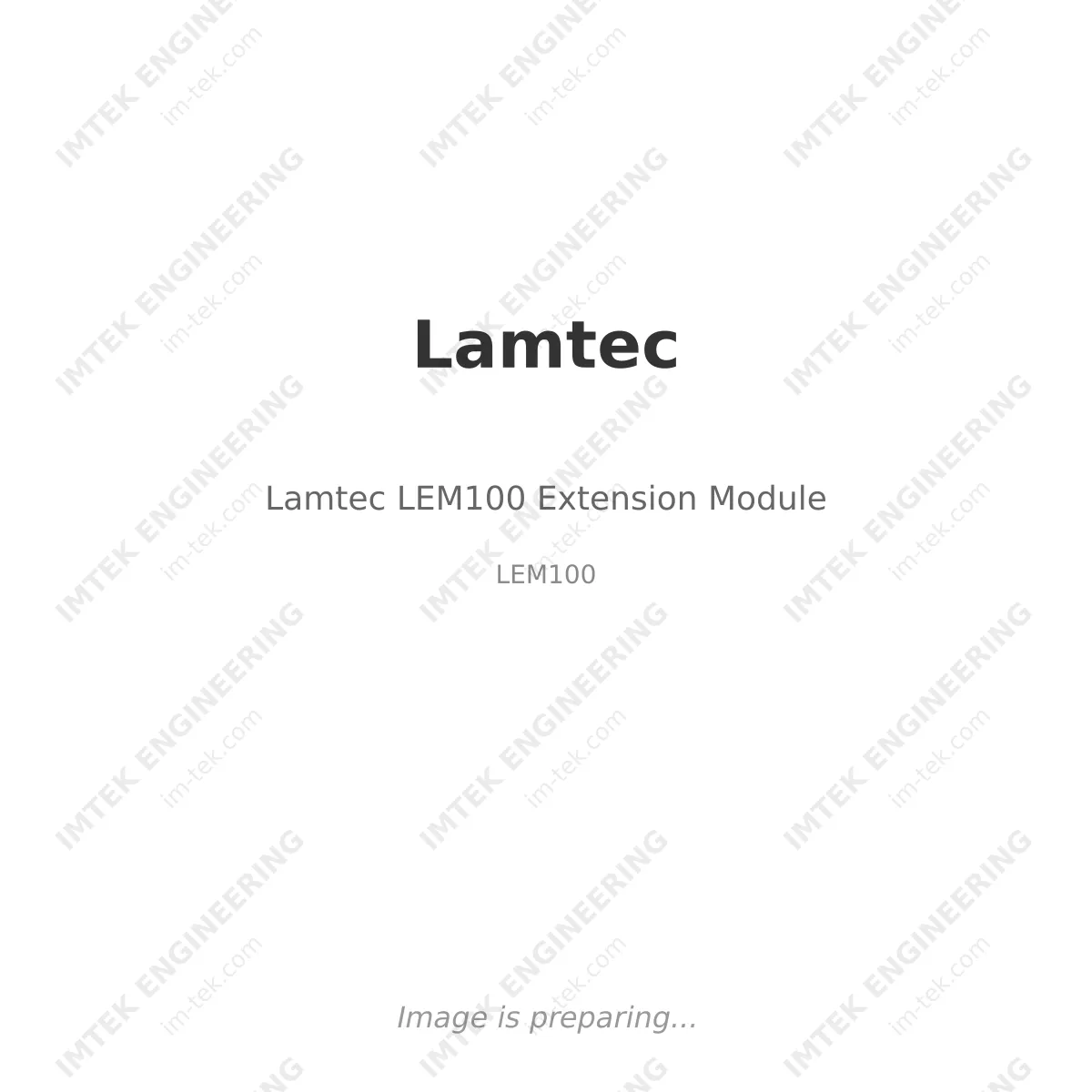 Lamtec Lamtec LEM100 Extension Module - LEM100