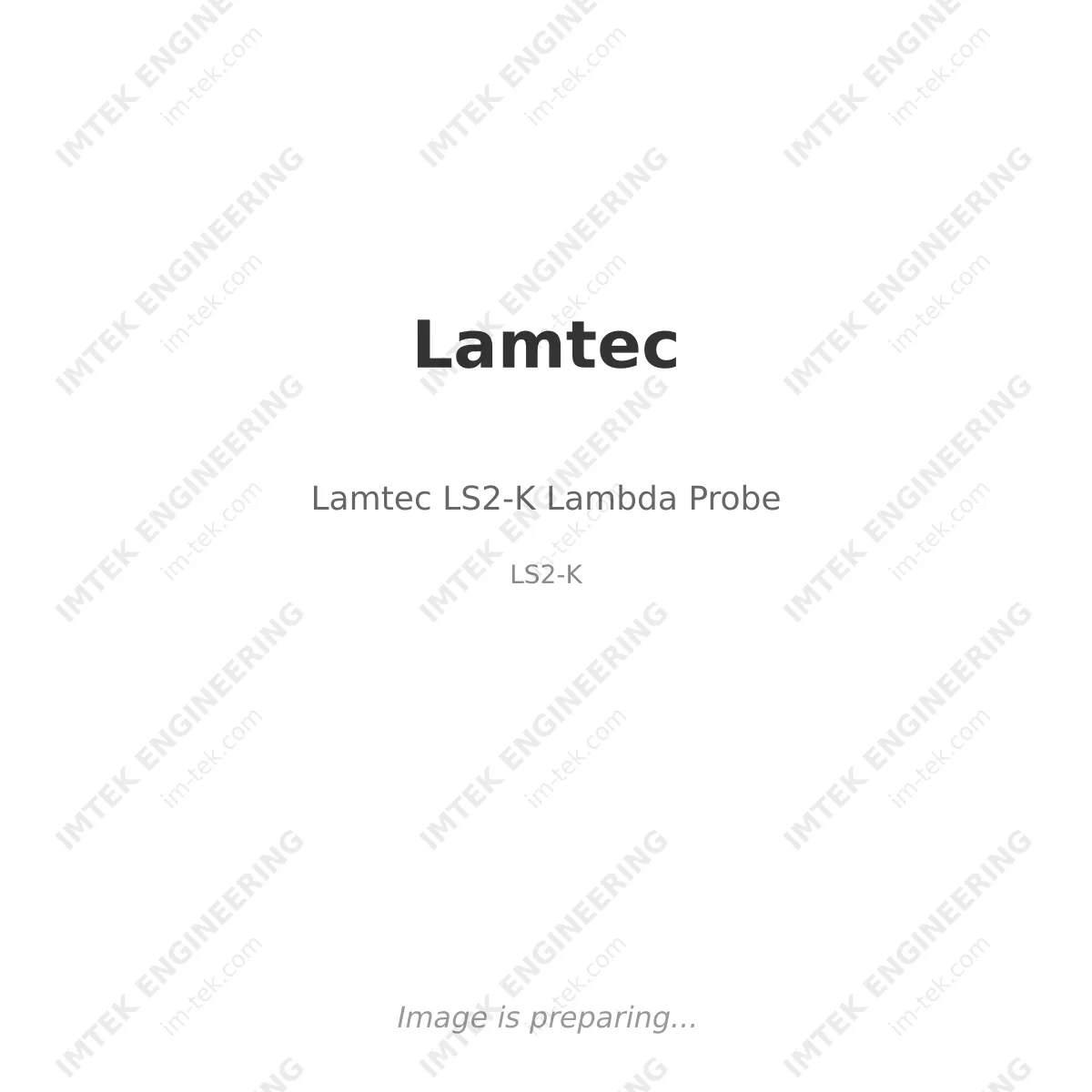 Lamtec Lamtec LS2-K Lambda Probe - LS2-K