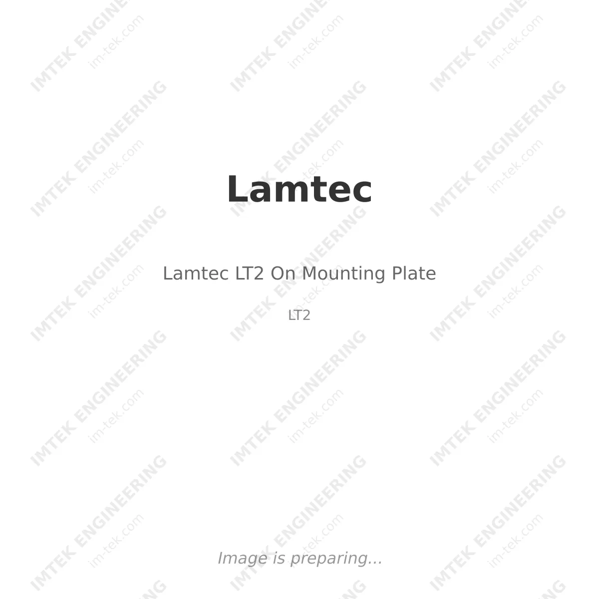Lamtec Lamtec LT2 On Mounting Plate - LT2