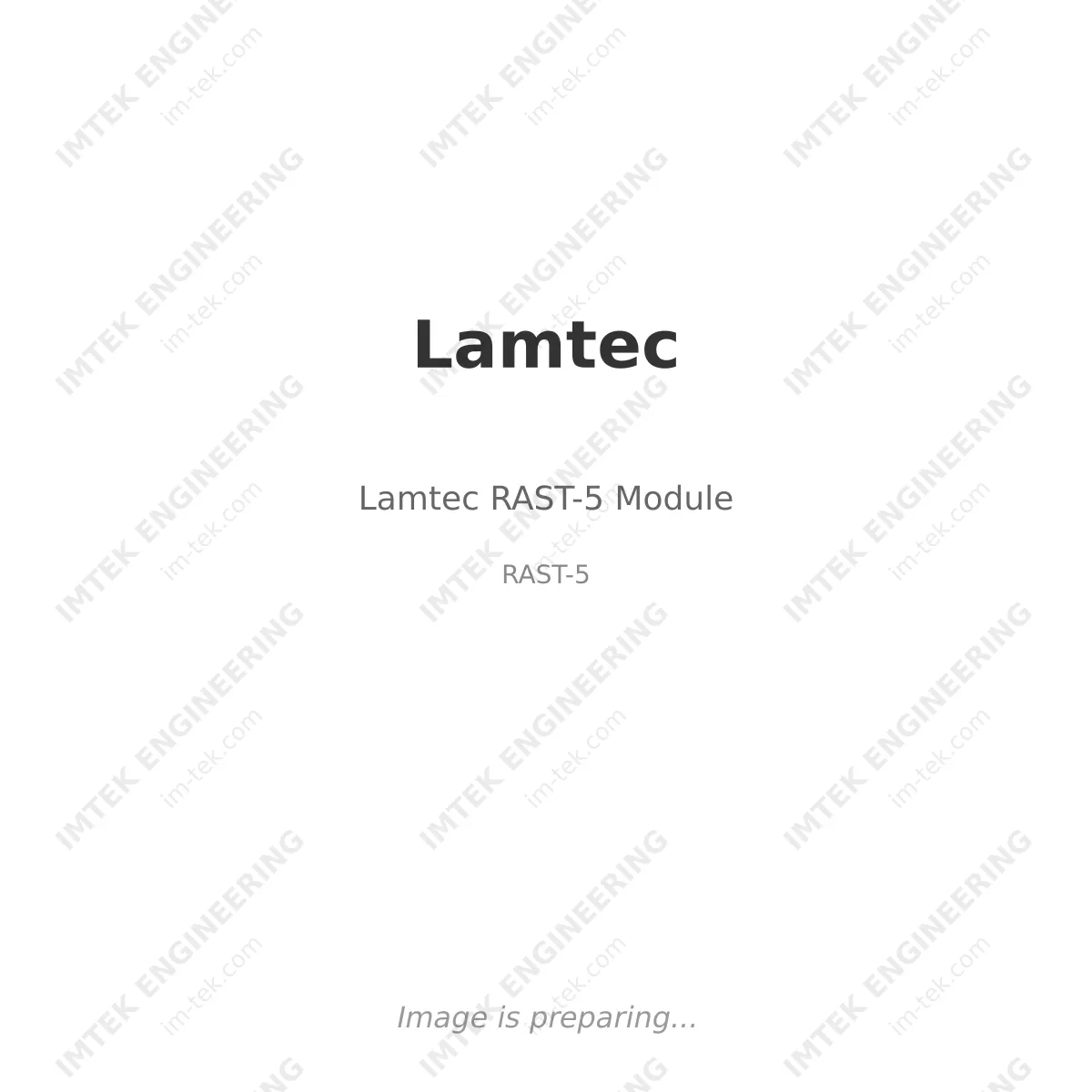 Lamtec Lamtec RAST-5 Module - RAST-5