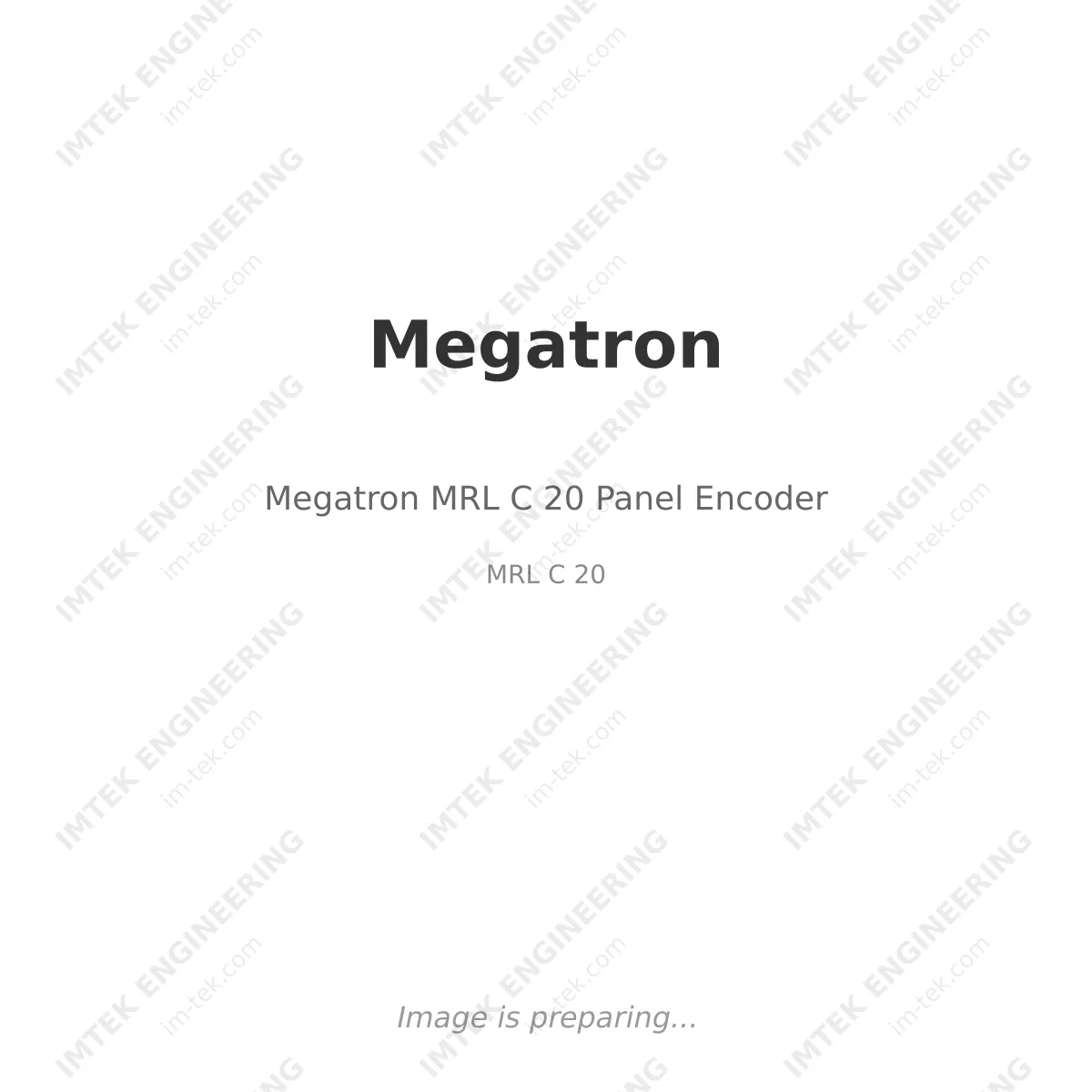 Megatron Megatron MRL C 20 Panel Encoder - MRL C 20