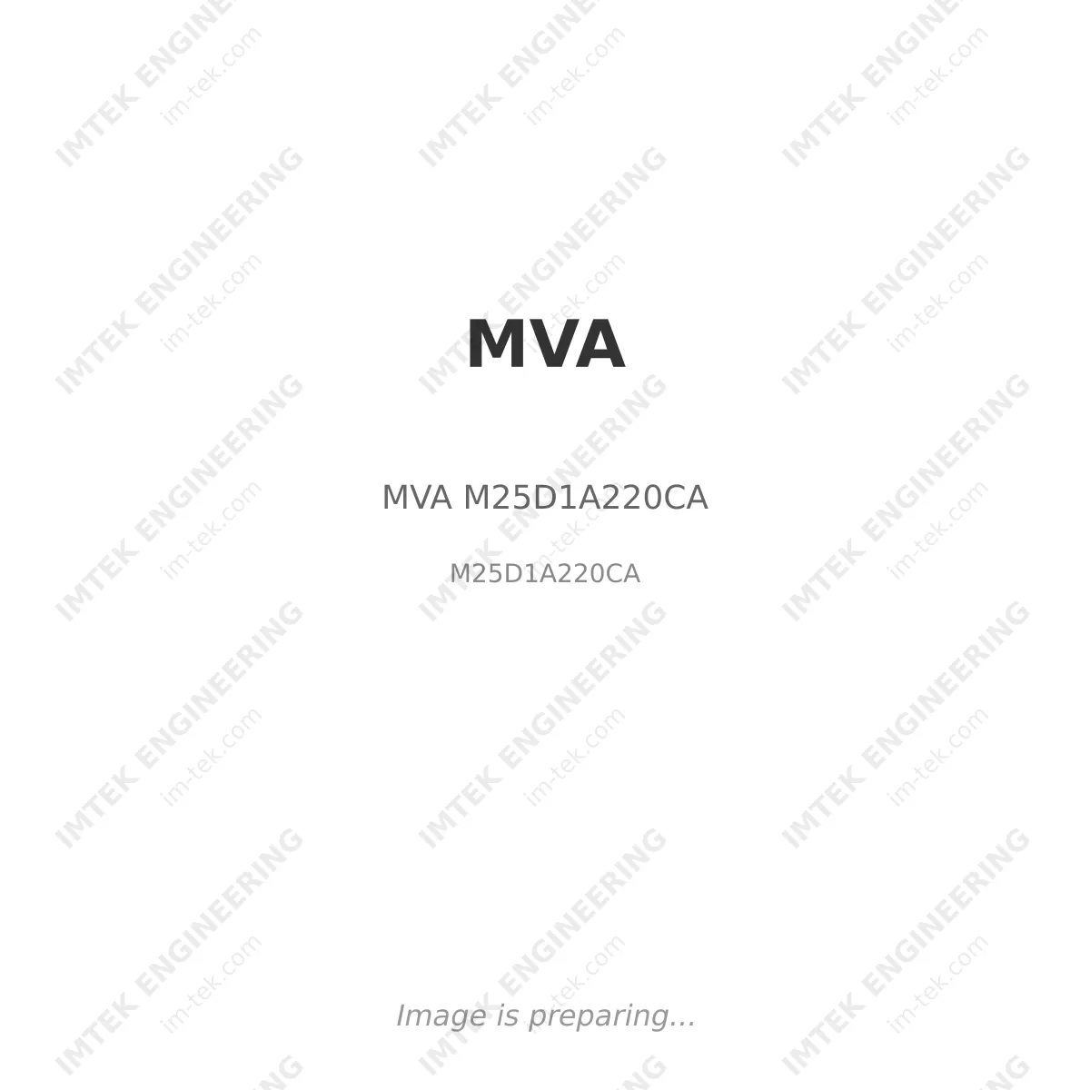 MVA MVA M25D1A220CA - M25D1A220CA