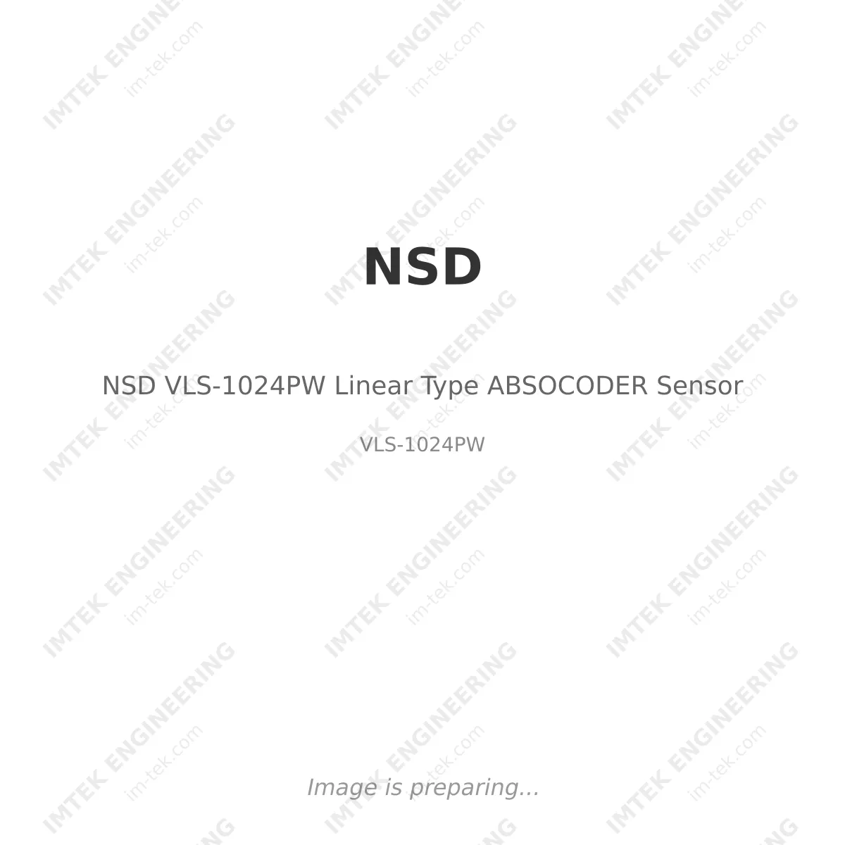 NSD NSD VLS-1024PW Linear Type ABSOCODER Sensor - VLS-1024PW