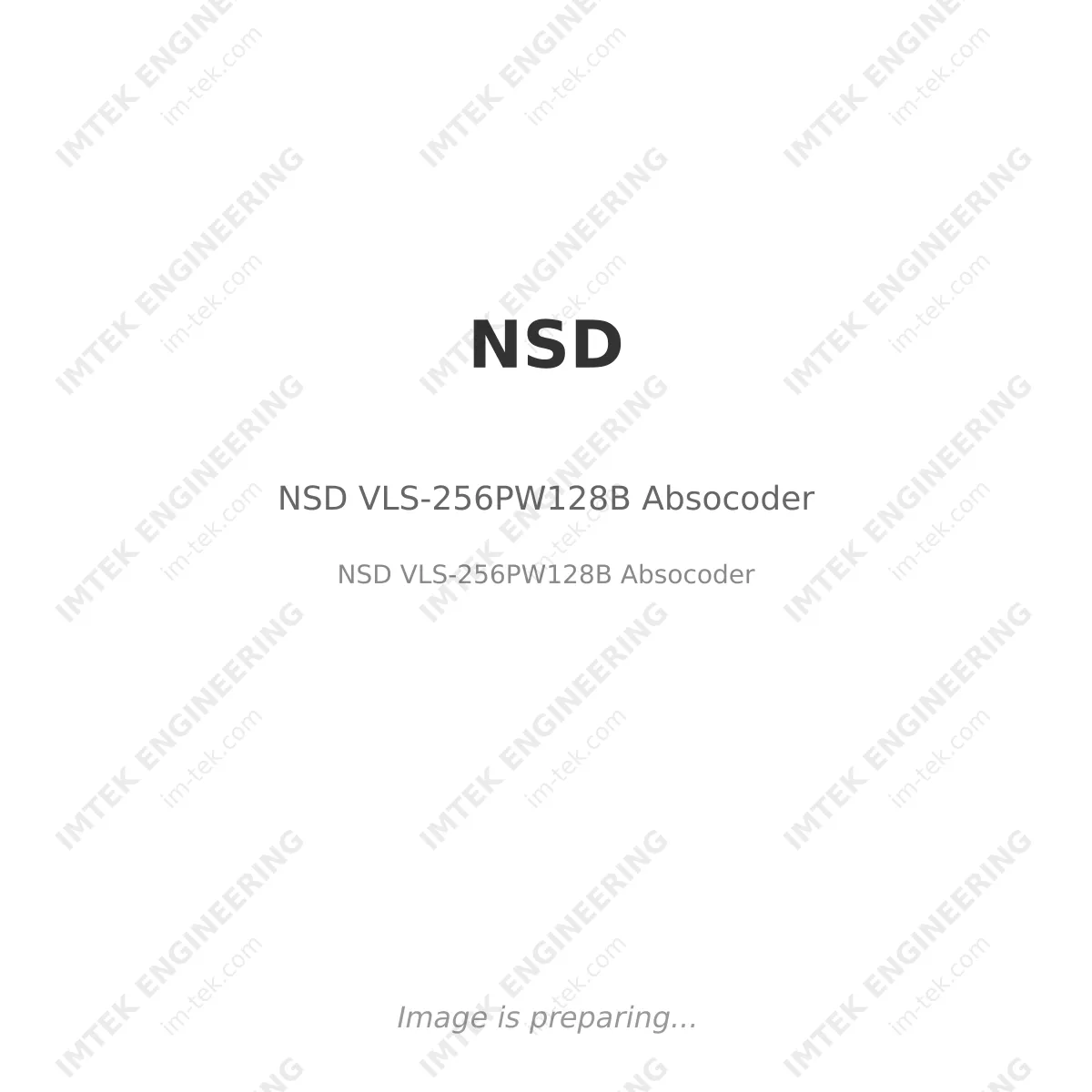 NSD NSD VLS-256PW128B Absocoder - NSD VLS-256PW128B Absocoder