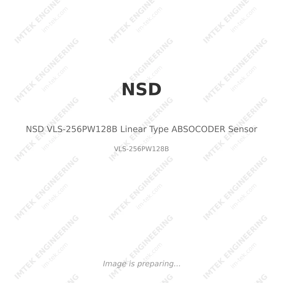 NSD NSD VLS-256PW128B Linear Type ABSOCODER Sensor - VLS-256PW128B
