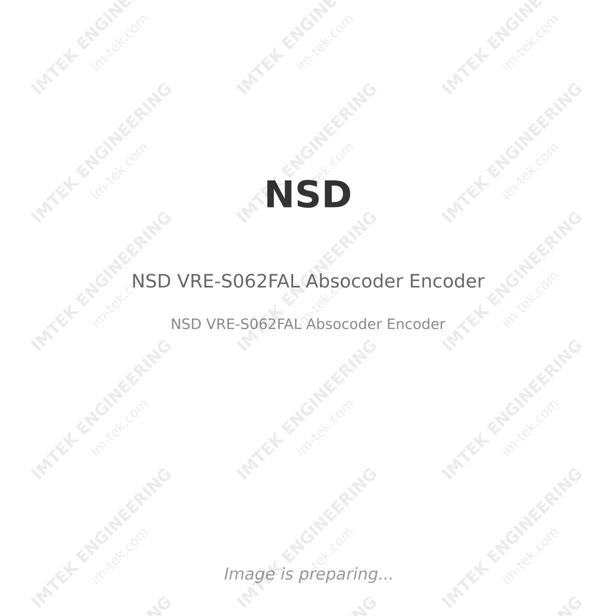 NSD NSD VRE-S062FAL Absocoder Encoder - NSD VRE-S062FAL Absocoder Encoder