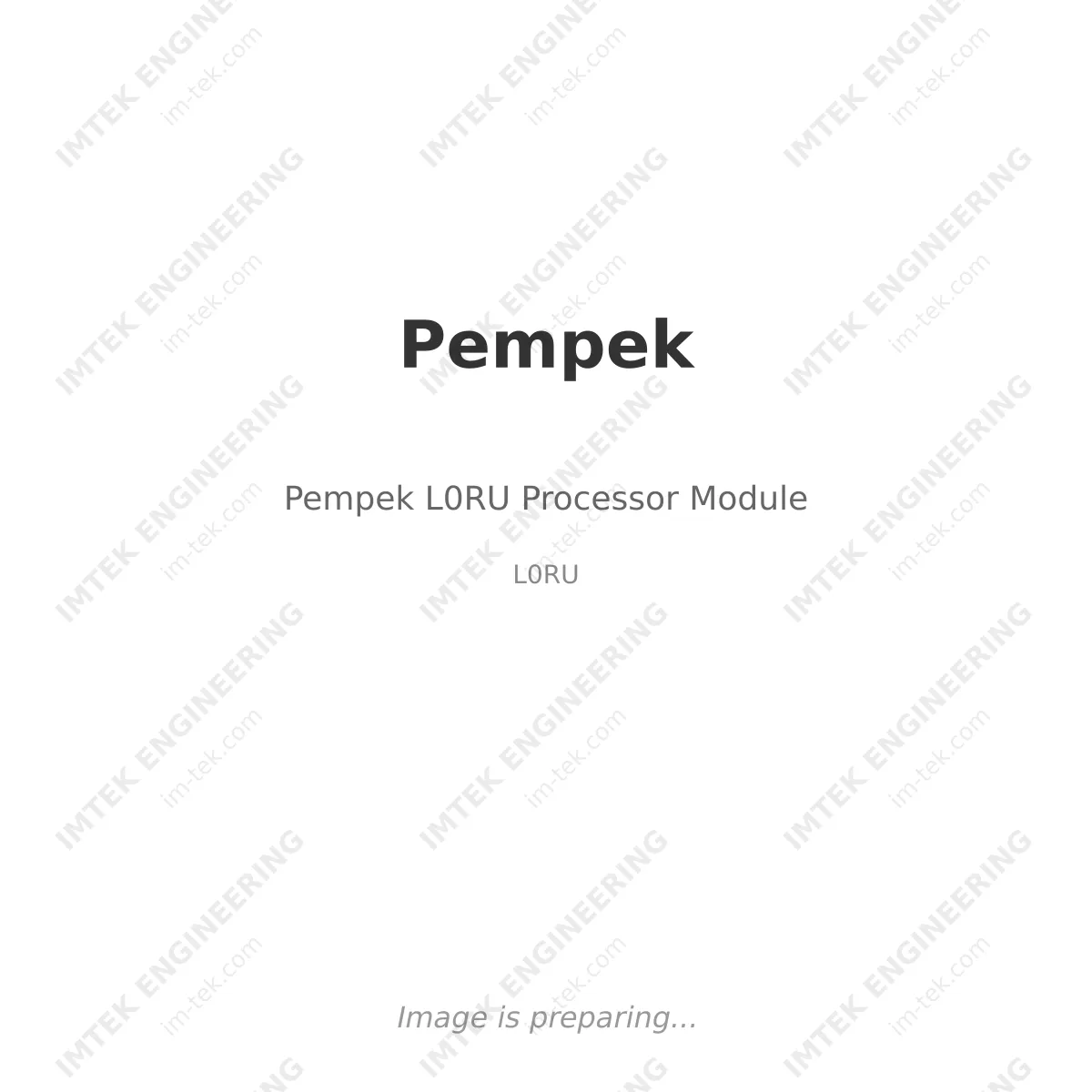 Pempek Pempek L0RU Processor Module - L0RU
