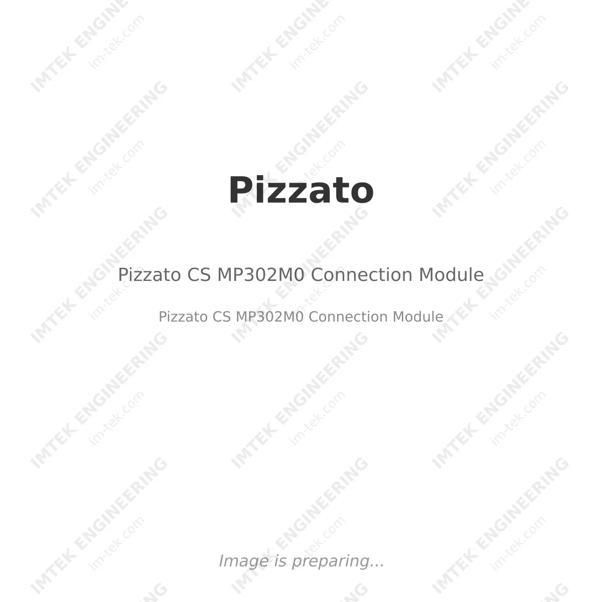 Pizzato Pizzato CS MP302M0 Connection Module - Pizzato CS MP302M0 Connection Module