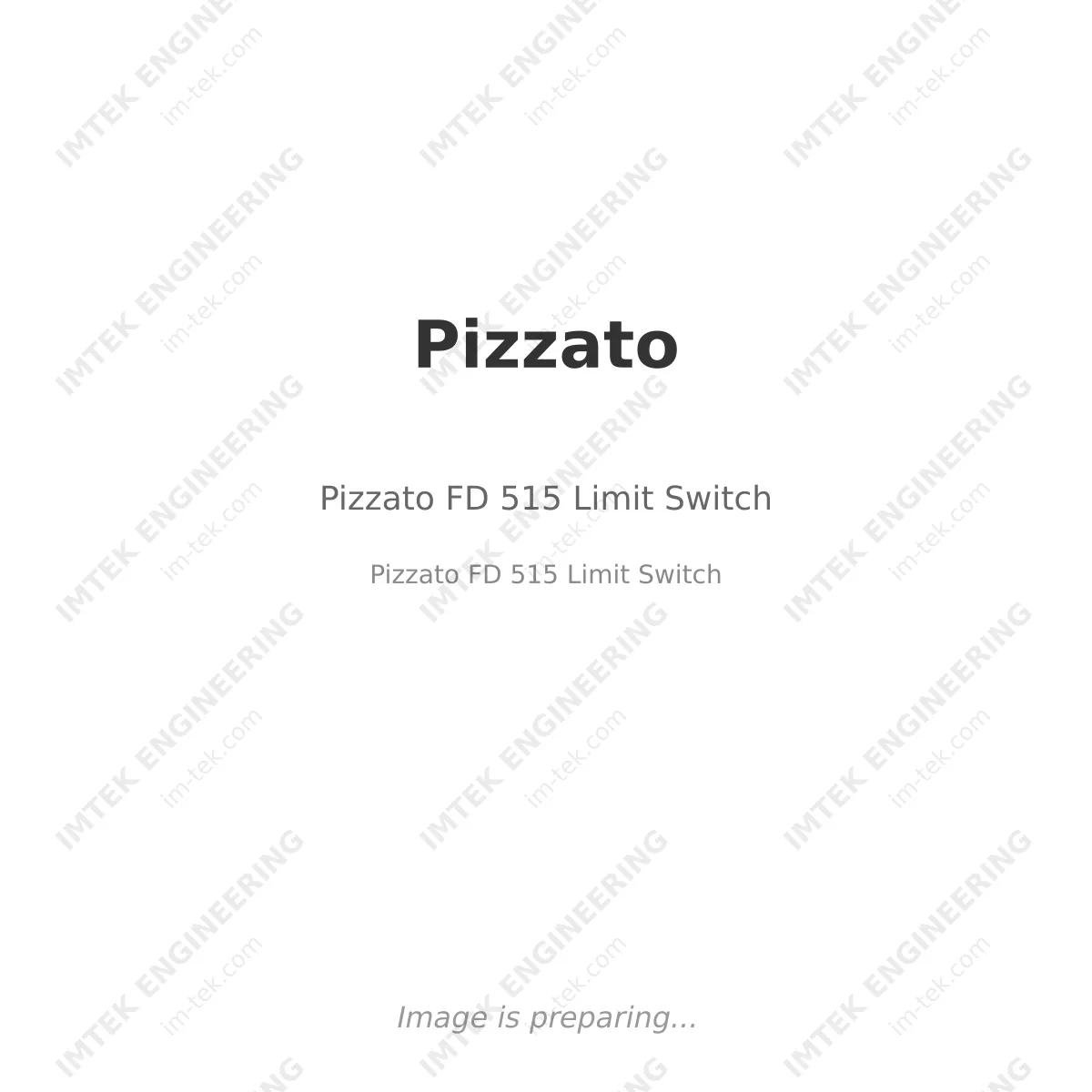 Pizzato Pizzato FD 515 Limit Switch - Pizzato FD 515 Limit Switch