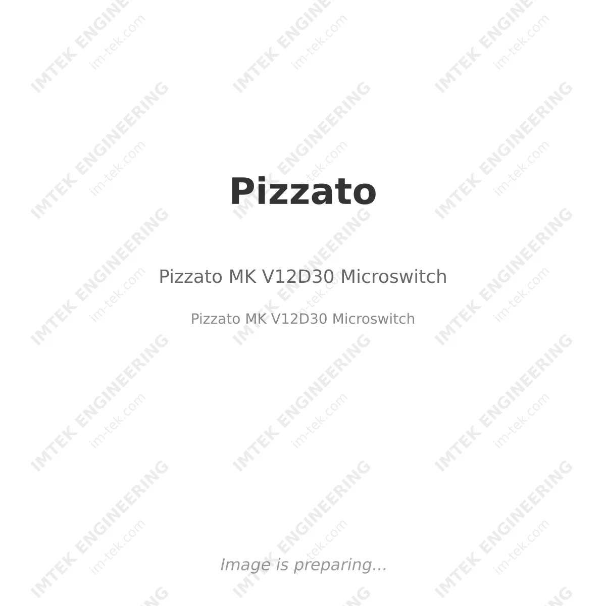 Pizzato Pizzato MK V12D30 Microswitch - Pizzato MK V12D30 Microswitch