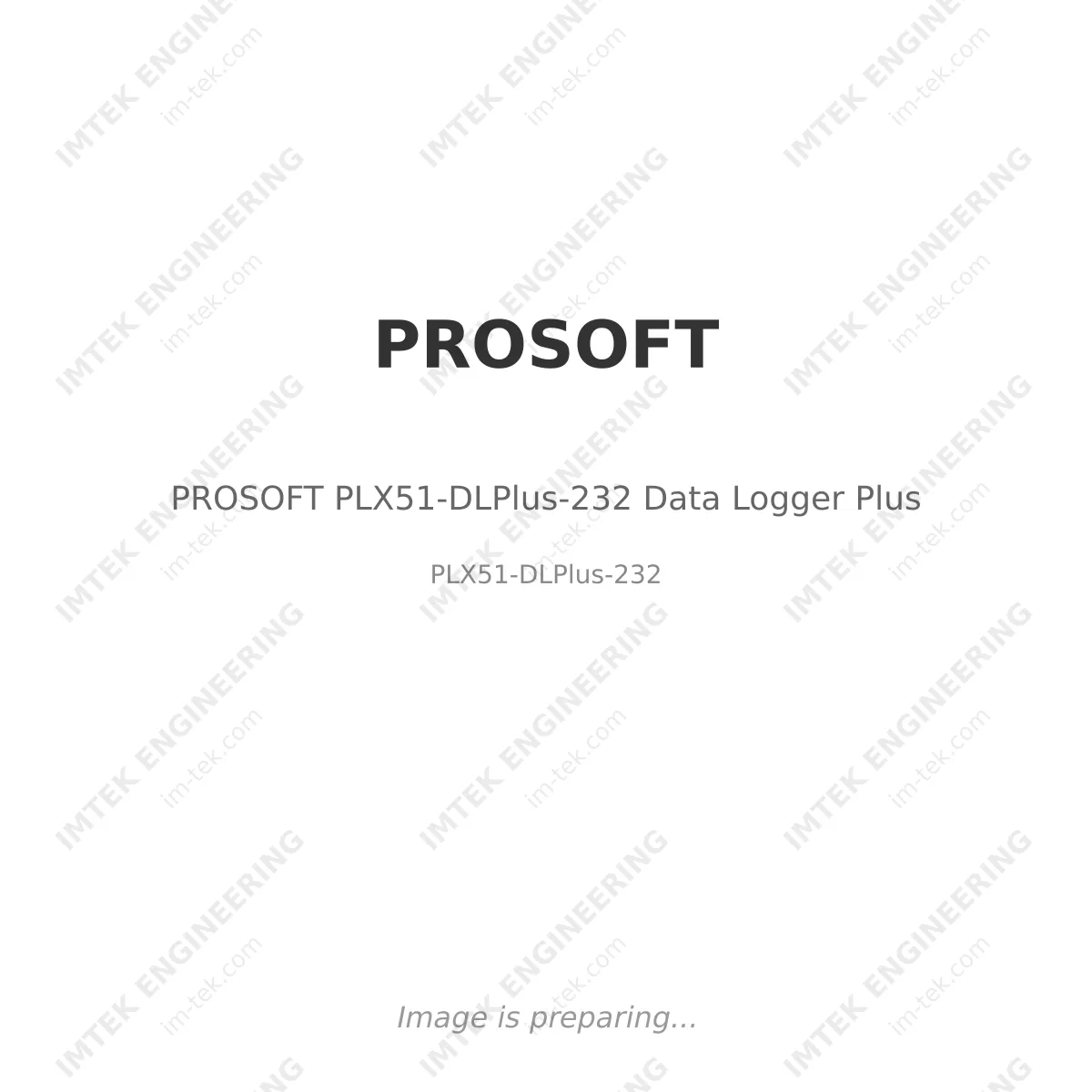PROSOFT PROSOFT PLX51-DLPlus-232 Data Logger Plus - PLX51-DLPlus-232