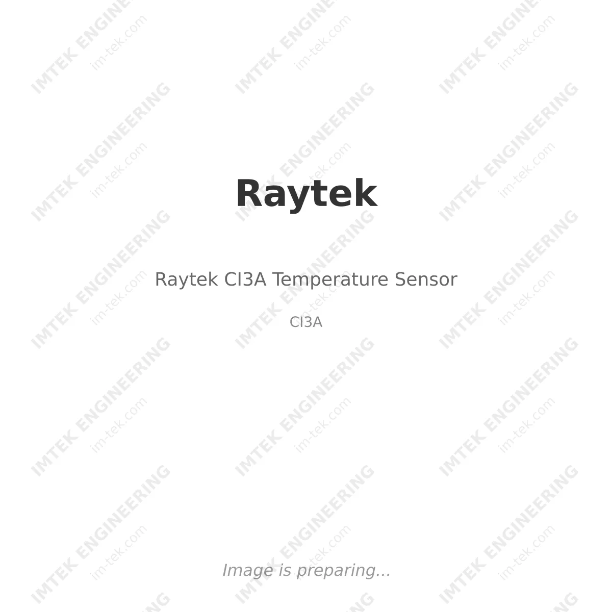 Raytek Raytek CI3A Temperature Sensor - CI3A