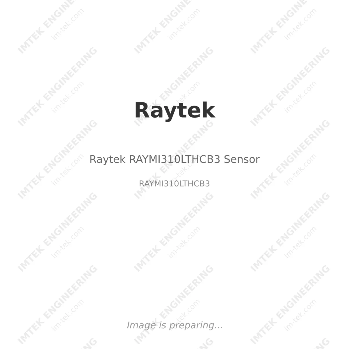 Raytek Raytek RAYMI310LTHCB3 Sensor - RAYMI310LTHCB3
