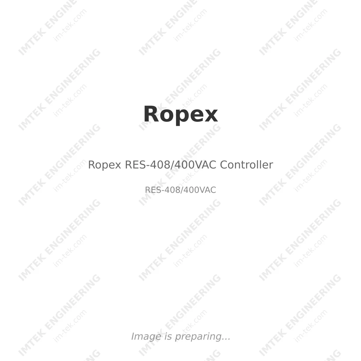 Ropex Ropex RES-408/400VAC Controller - RES-408/400VAC