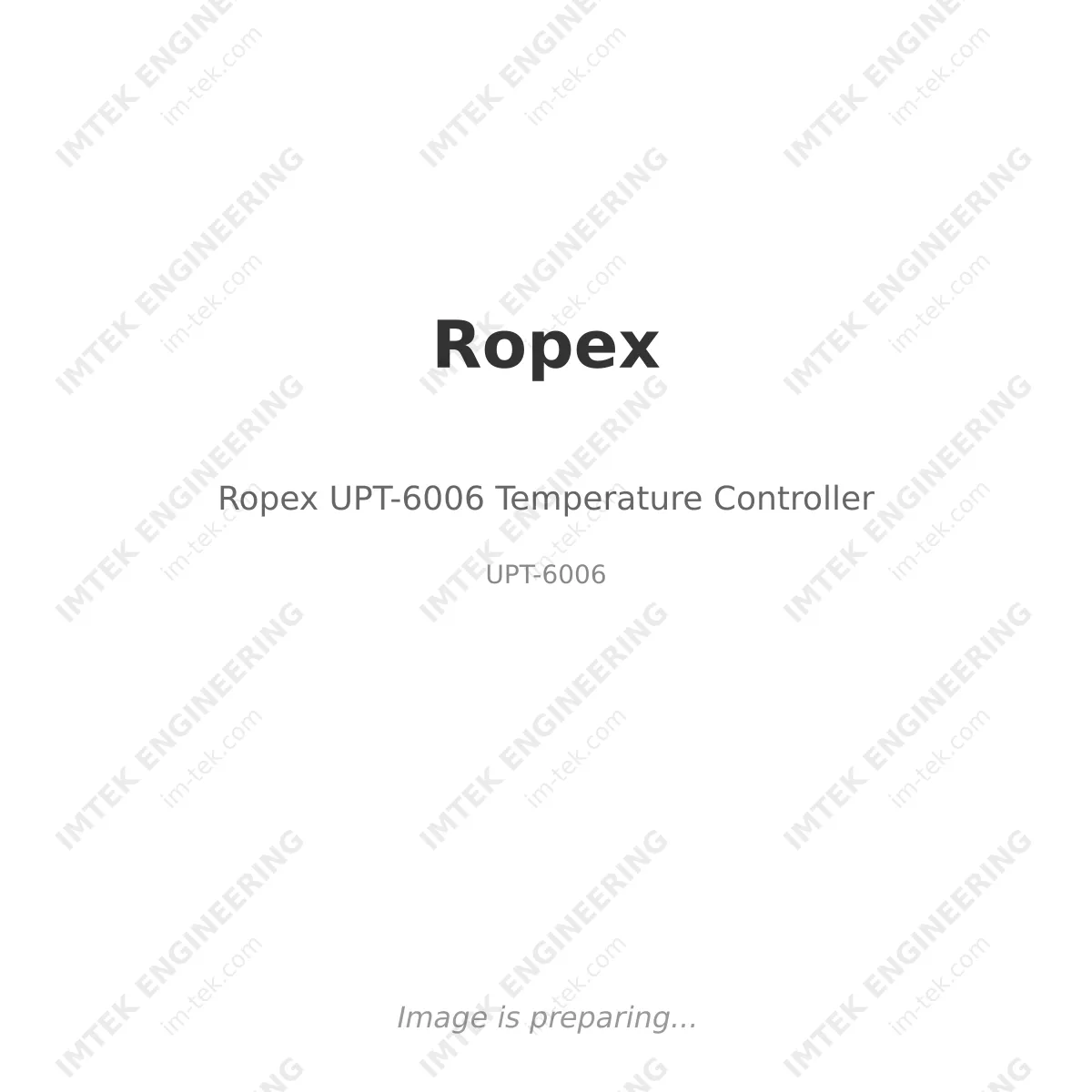 Ropex Ropex UPT-6006 Temperature Controller - UPT-6006