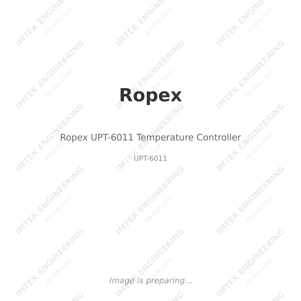 Ropex Ropex UPT-6011 Temperature Controller - UPT-6011