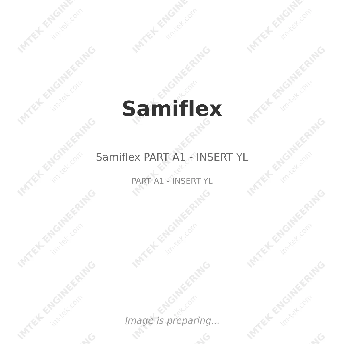 Samiflex Samiflex PART A1 - INSERT YL - PART A1 - INSERT YL