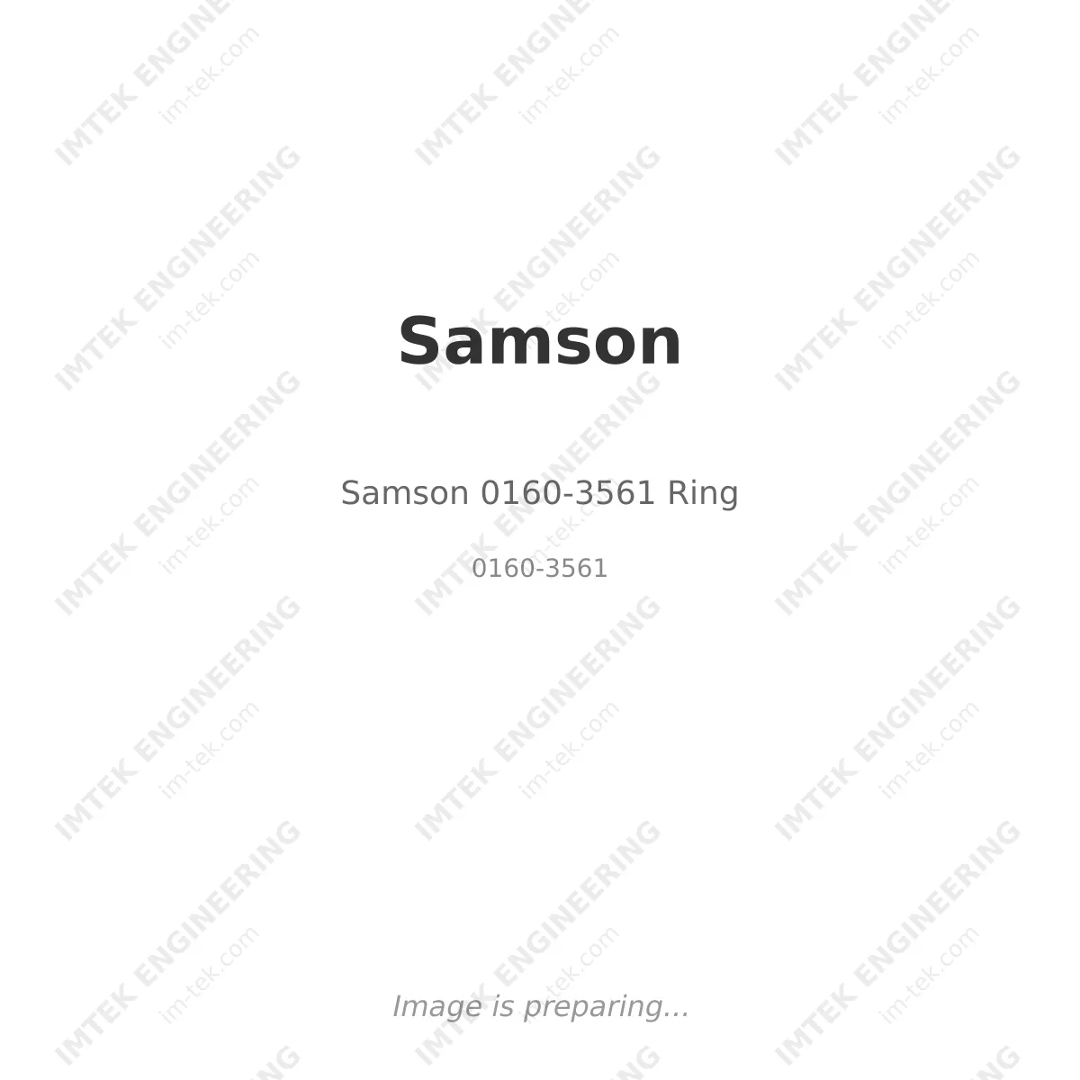 Samson Samson 0160-3561 Ring - 0160-3561