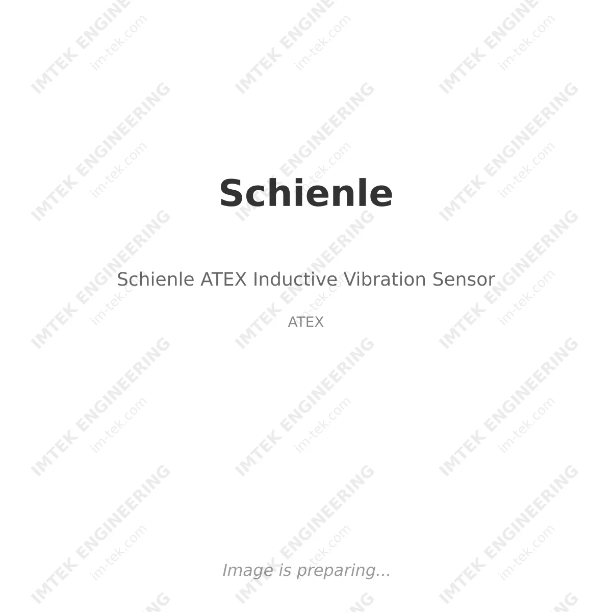 Schienle Schienle ATEX Inductive Vibration Sensor - ATEX