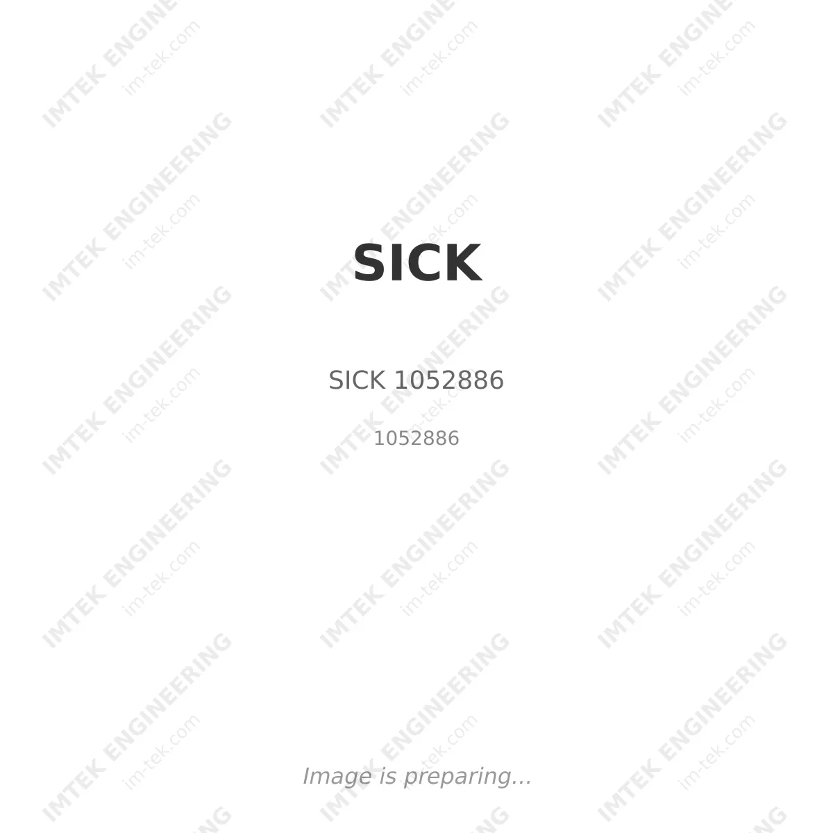 SICK SICK 1052886 - 1052886