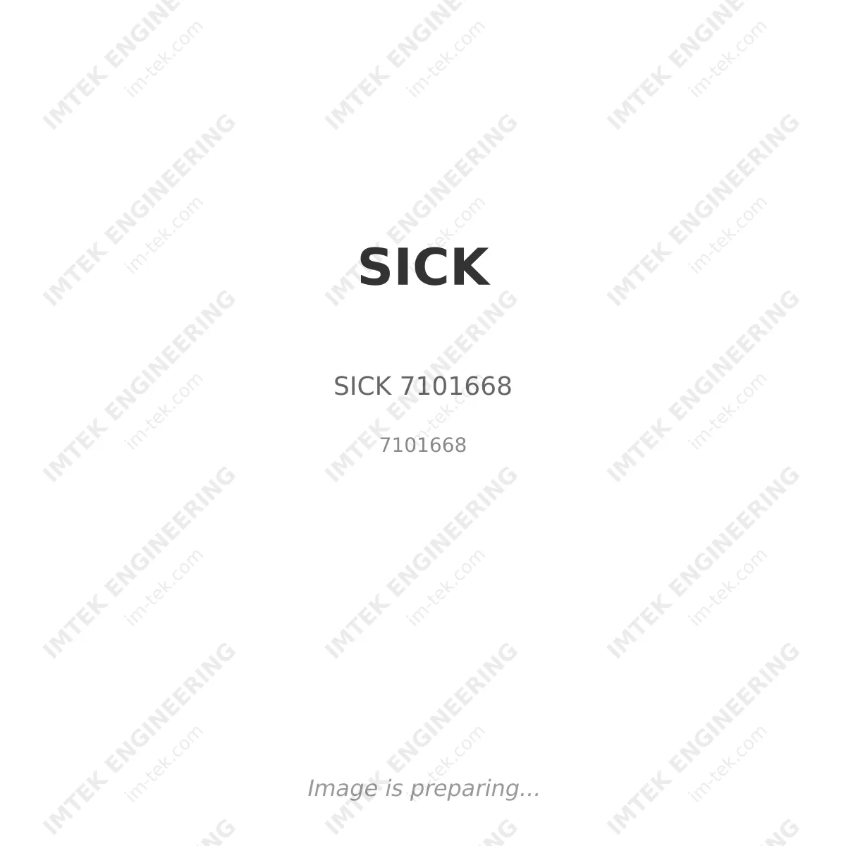 SICK SICK 7101668 - 7101668