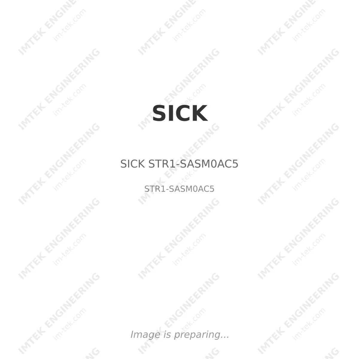 SICK SICK STR1-SASM0AC5 - STR1-SASM0AC5