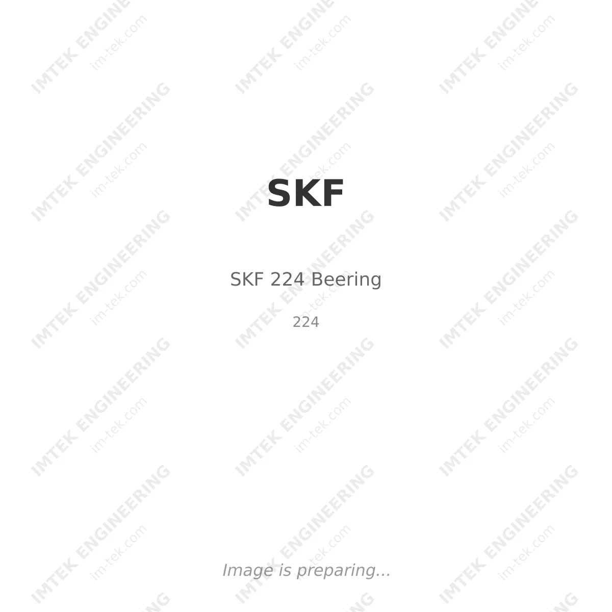 SKF SKF 224 Beering - 224
