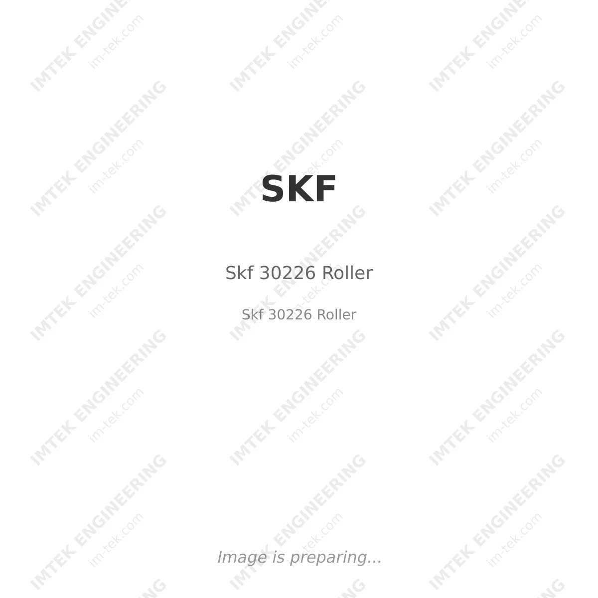 SKF Skf 30226 Roller - Skf 30226 Roller