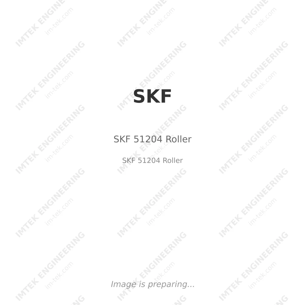 SKF SKF 51204 Roller - SKF 51204 Roller