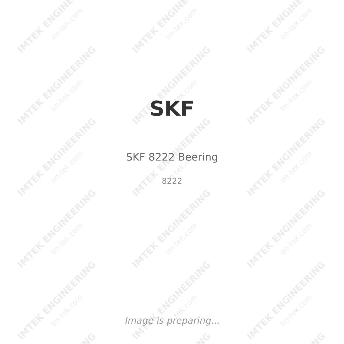 SKF SKF 8222 Beering - 8222