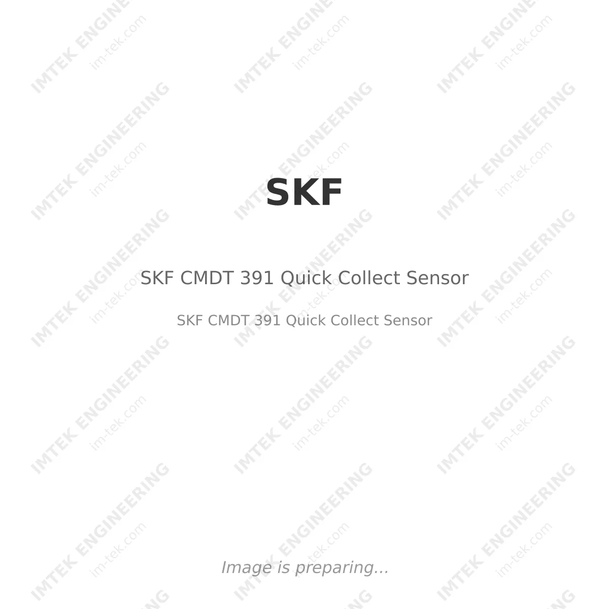 SKF SKF CMDT 391 Quick Collect Sensor - SKF CMDT 391                   Quick Collect Sensor