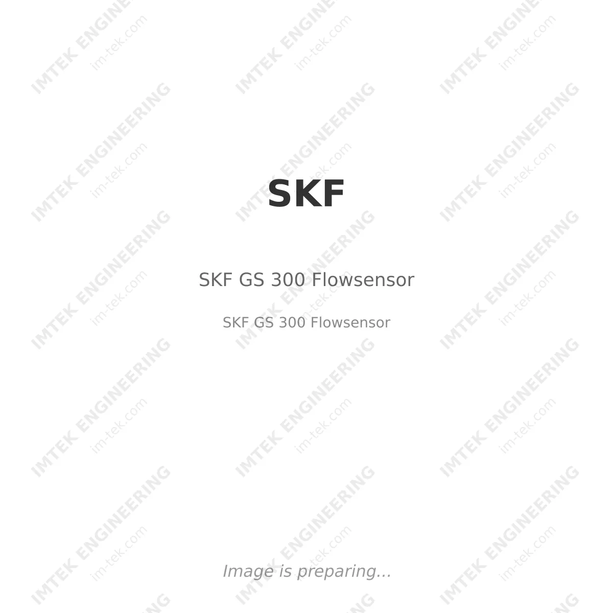 SKF SKF GS 300 Flowsensor - SKF GS 300 Flowsensor