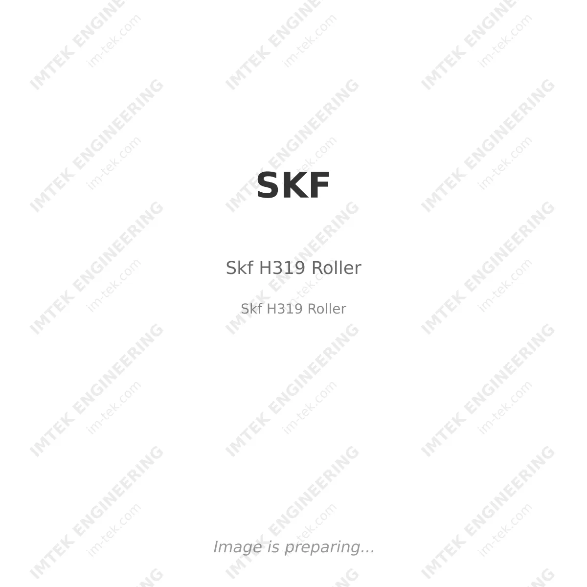 SKF Skf H319 Roller - Skf H319 Roller