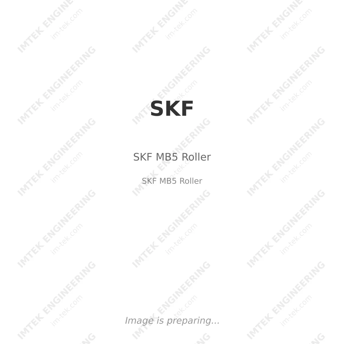 SKF SKF MB5 Roller - SKF MB5 Roller