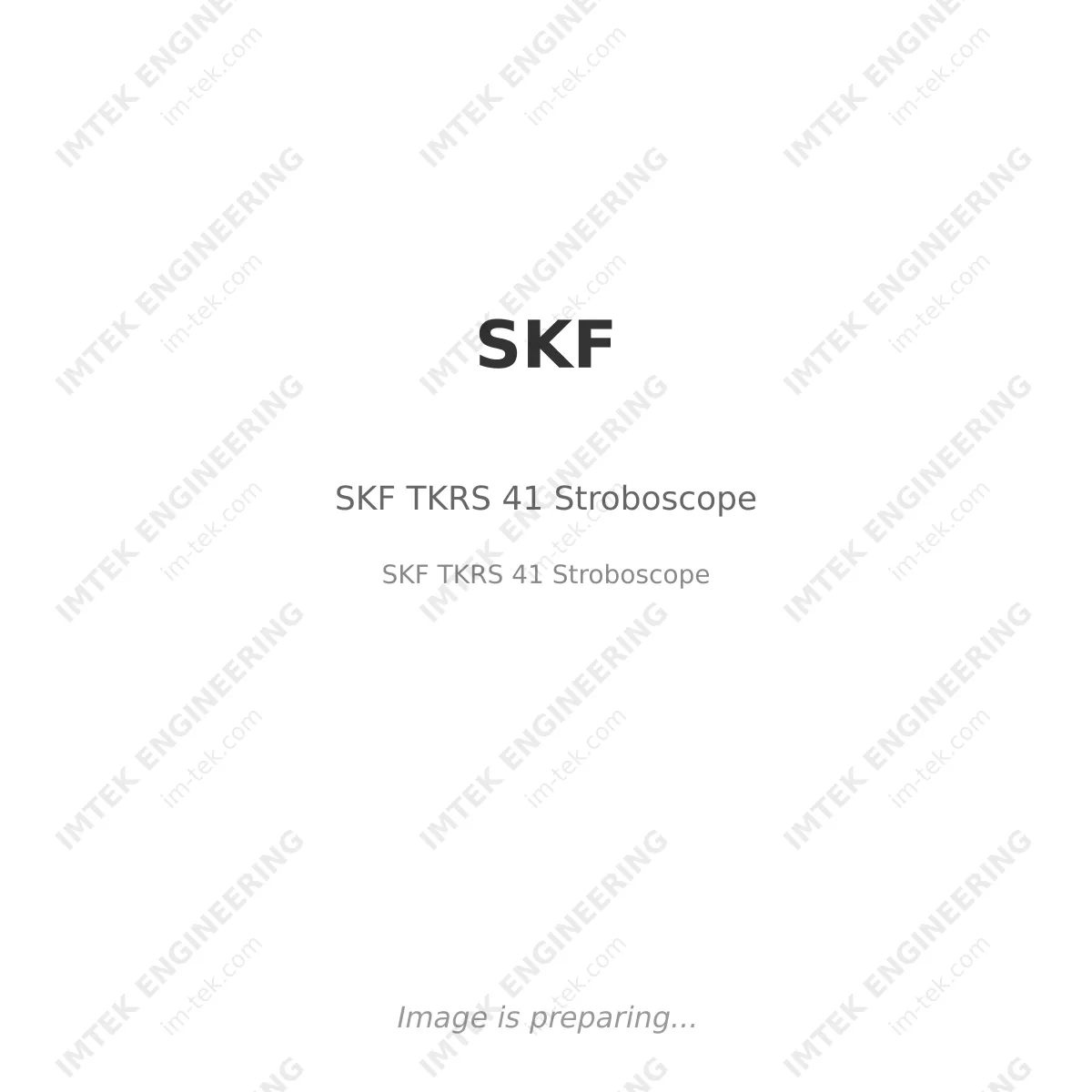 SKF SKF TKRS 41 Stroboscope - SKF  TKRS 41  Stroboscope
